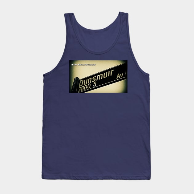 Dunsmuir Avenue, Los Angeles, California by Mistah Wilson Tank Top by MistahWilson